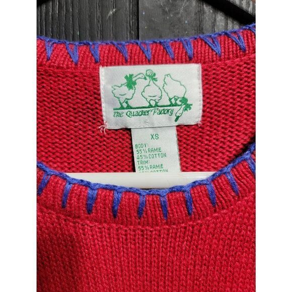 Vintage The Quacker Factory Lighthouse Ramie Sweater #019 - Picture 2 of 3